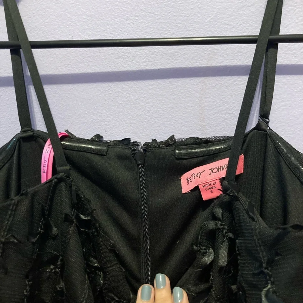 NWT Betsey Johnson mini bowtie dress - Picture 3 of 3